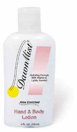 Donovan Industries DawnMist Hand and Body Moisturizer 4 oz. Bottle Cocoa Butter Scent Lotion - HL3343