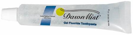 Donovan Industries Dawn Mist Toothpaste Fresh Mint Flavor 0.6 oz. Tube - GTP4654