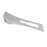Myco Medical Supplies Blade Chisel Glassvan #17 Podiatry Stainless Steel Sterile Disposable 12/Bx - 2003-17