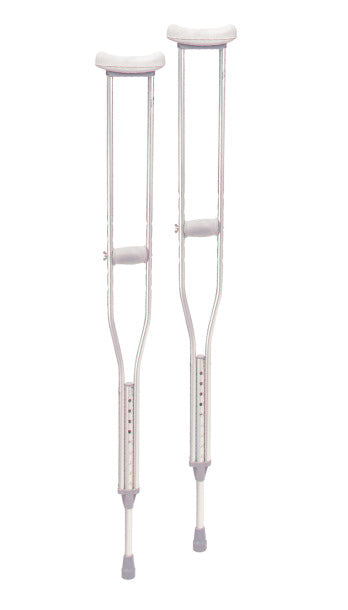 Drive Medical Aluminum Crutches with Accessories