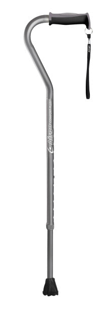 Drive Medical Airgo Comfort-Plus Aluminum Cane, Offset Handle