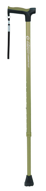 Drive Medical Airgo Comfort-Plus Aluminum Cane, Derby Handle