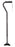 Drive Medical Airgo Comfort-Plus Cane with MiniQuad Ultra-stable Tip