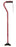 Drive Medical Airgo Comfort-Plus Cane with MiniQuad Ultra-stable Tip