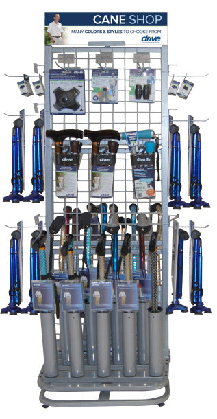 Drive Medical Free Standing Cane Rack KD