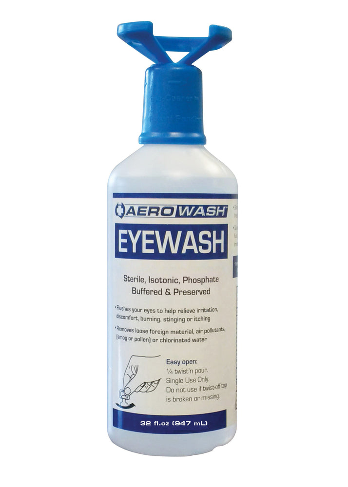 Bel-Art Products SOLUTION, EYE WASH AERO BUFFERED PH NEUTRALIZING 32 OZ (3/PK - 248820032