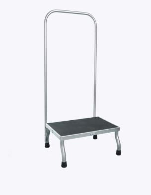 Blickman Step Stool MRI 1-Step Stainless Steel 8 Inch - 7757MR