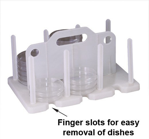 Bel-Art Products RACK, PLATE CONTACT 60PLACE 72MM - F18990-0000