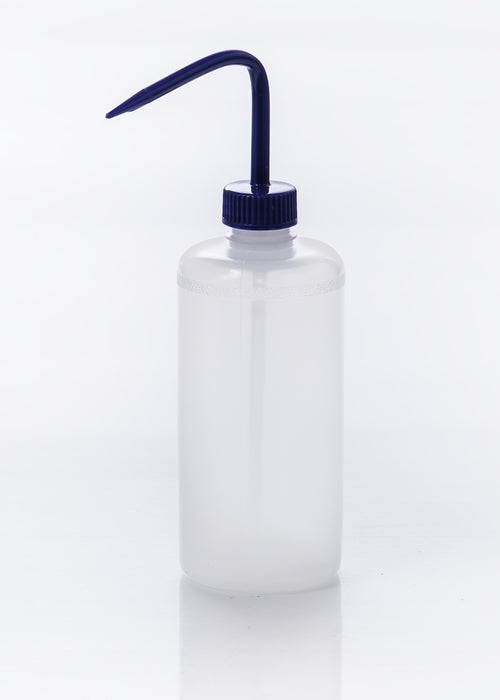 Bel-Art Products Wash Bottle Narrow Mouth Low Density Polyethylene with Polypropylene Cap 500 mL - 116150500