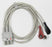 Bionet America 3-Lead ECG Cable For Multi-parameter Vital Signs Monitor - B-WIRE-SA