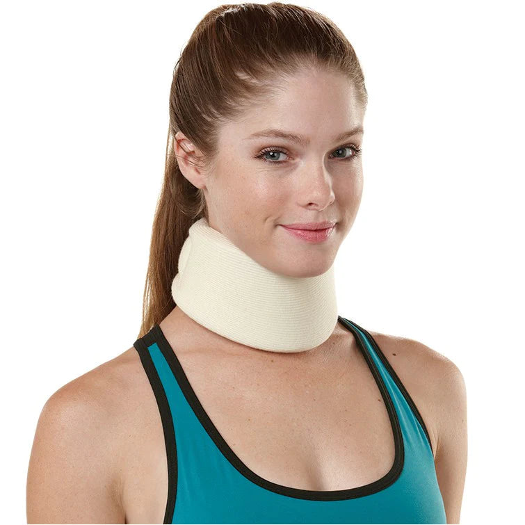 Breg - Cervical Collar Contoured / Low Density Adult One Size Fits Most One-Piece 3 Inch Height - 100246-000