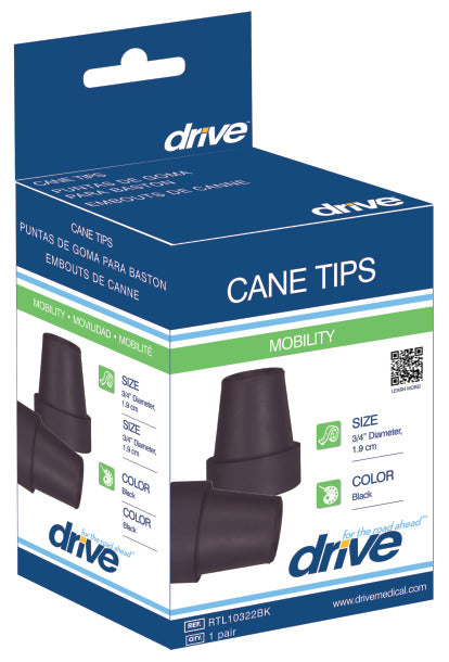 Drive Medical Cane Tip (¾" cane diameter)