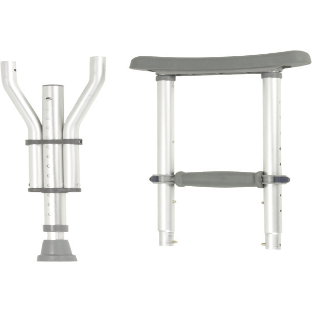 Drive Medical Universal Aluminum Crutch with Accessories