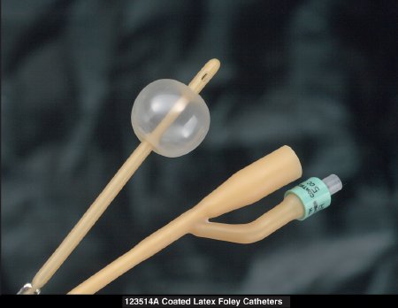 Bard Bardia Foley Catheter 2-Way Standard Tip 30 cc Balloon 20 Fr. Silicone Coated Latex - 123620A