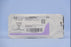 J & J Healthcare Systems Coated Vicryl Suture with Needle Absorbable Coated Violet Suture Braided Polyglactin 910 Size 8-0 12 Inch Suture Double-Armed 6.5 mm Length 3/8 Circle Spatula Needle - J548G