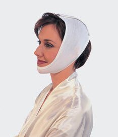 JOBST - Facioplasty Elastic Support Jobst Medium Powernet Fabric White - 111826