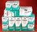 J & J Healthcare Systems Mersilene Suture with Needle Nonabsorbable Uncoated White Suture Braided Polyester Size 5-0 18 Inch Suture Double-Armed 8 mm Length 1/4 Circle Center Point Spatula Needle - 746G