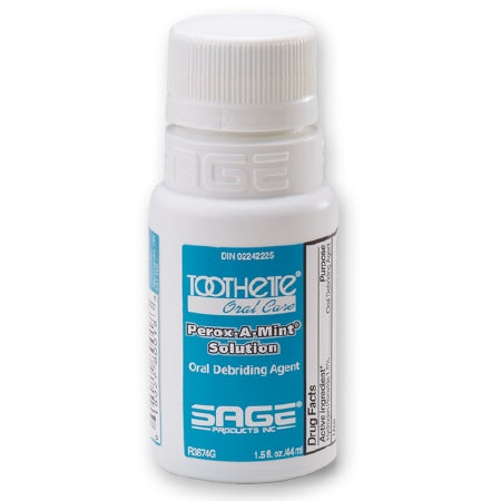 Sage Products Perox-A-Mint Mouthwash 1.5 oz. Mint Flavor - 6065