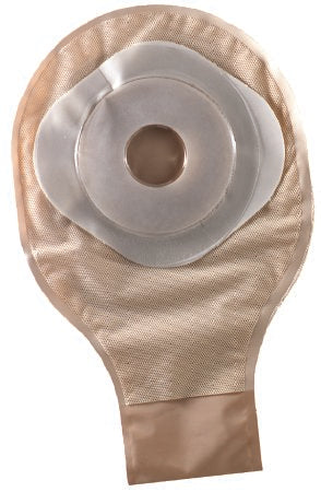 ActiveLife - Colostomy Pouch One-Piece System 10 Inch Length 2 Inch Stoma Drainable Flat, Pre-Cut - 022755