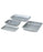 Medegen Medical Products - Instrument Tray Stainless Steel 2 X 5 X 8-7/8 Inch - 73092