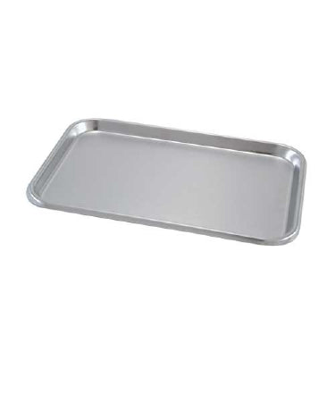 Medegen Medical Products LLC Medegen Instrument Tray Mayo Stainless Steel 7/8 X 16-1/4 X 21-1/4 Inch - 80210