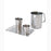 Medegen Medical Products LLC Service Tray 10-1/8 X 6-5/8 X 3/8 Inch Stainless Steel - 81100