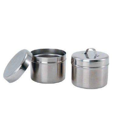 Medegen Medical Products - Ointment Container 2.12 X 3.09 Inch Stainless Steel Silver - 87720