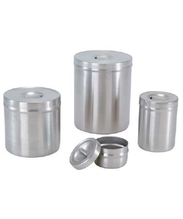 Medegen Medical Products LLC Sundry Jar Stainless Steel Stainless Steel 1 Quart - 88010