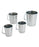 Medegen - Graduated Measures 32 oz. Stainless Steel - 95325