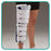 Deroyal Industries Inc Immobilizer Deluxe Adult Knee Canvas White/Blue Universal Ea - ER1220917