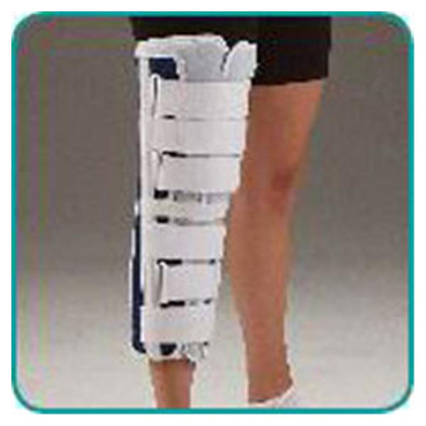 Deroyal Industries Inc Immobilizer Deluxe Adult Knee Canvas White/Blue Universal Ea - ER1220917