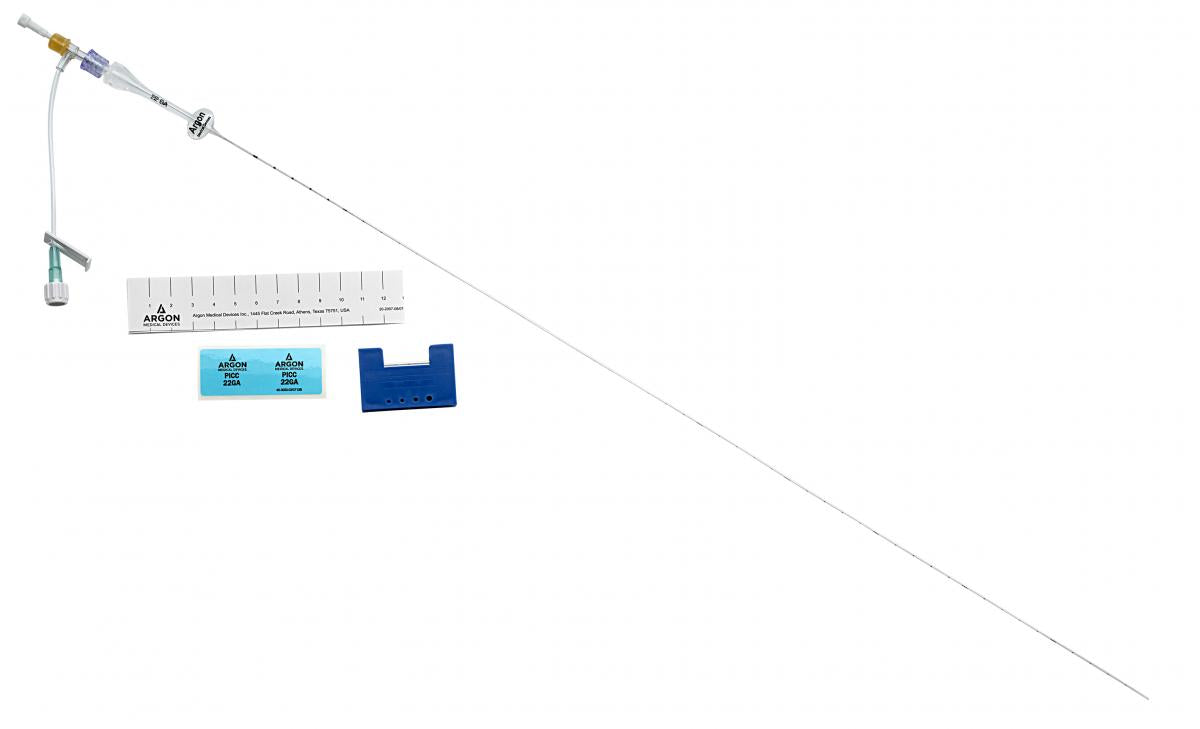 Argon Medical CATHETER, MIDLINE SILICONE SINGLE LUMEN 18G 4FRX20CM (5/CS) - 384308