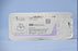 Coated Vicryl - Suture with Needle Absorbable Coated Undyed Suture Braided Polyglactin 910 Size 0 18 Inch Suture 1-Needle 22 mm Length 1/2 Circle Reverse Cutting Needle - J749T