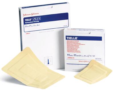 Systagenix Wound Management Tielle Sacrum Foam Dressing 7 X 7 Inch Sacral Adhesive with Border Sterile - TL104