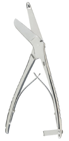 Miltex Miltex Utility Shears 8-1/2 Inch Length Surgical Grade Stainless Steel NonSterile Plier Handle w/Spring Angled Blade Blunt/Blunt - 5-600