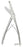 Miltex - Utility Shears 8-1/2 Inch Length Surgical Grade Stainless Steel NonSterile Plier Handle with Spring Angled Blade Blunt Tip / Blunt Tip - 5-600