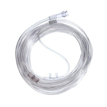 Hudson RCI - Nasal Cannula Continuous Flow Adult Curved Prong / NonFlared Tip - HUD1810