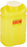 BD - Chemotherapy Waste Container 18 H X 10-1/2 W X 7-1/2 D Inch 5 Gallon Yellow Base / Clear Lid Vertical Entry Hinged Cap Lid - 305493