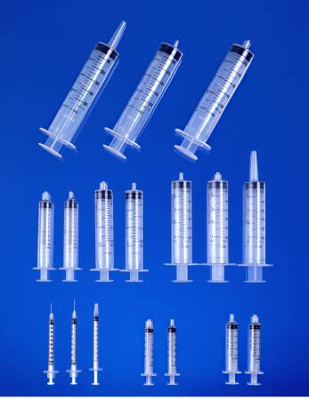ExelInt - Syringe with Hypodermic Needle 12 mL 20 Gauge 1 Inch Regular Wall NonSafety - 26254