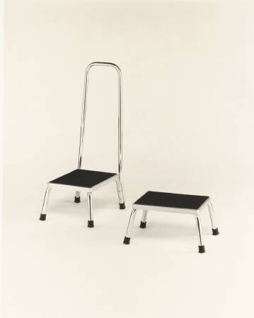 Fabrication Enterprises Step Stool 1-Step Steel 9 Inch - 16-1710