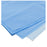 O & M Halyard Wrap Csr Halyard 15 In X 15 In Blue Latex Free 100/Bg, 10 Bg/Ca - 37047