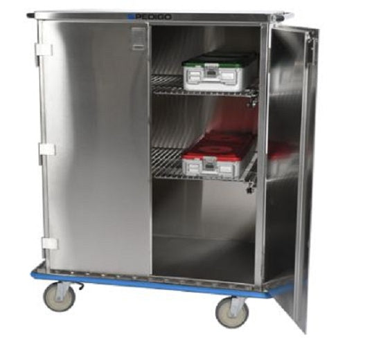 Enclosed Surgical Case Cart