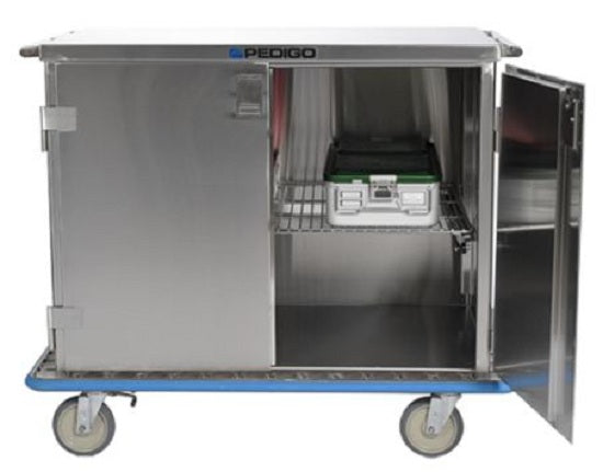 Enclosed Surgical Case Cart