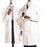 Fashion Seal Uniforms Lab Coat White X-Large Long Sleeves Knee Length - 3495-XL