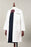 Fashion Seal Uniforms Lab Coat White Size 6 Long Sleeves Knee Length - 477-SZ6