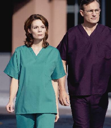 Fashion Seal Uniforms Scrub Shirt X-Large Teal 1 Pocket Short Sleeves Unisex - 78709-XL