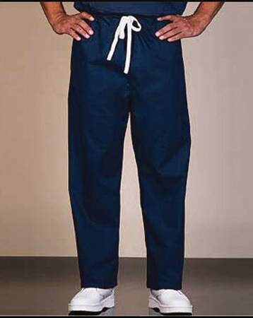 Fashion Blend - Scrub Pants Reversible Small Navy Blue Unisex - 895-S