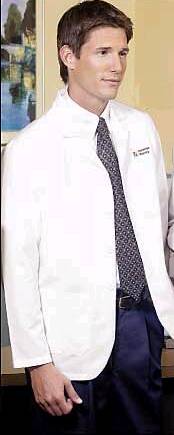 Fashion Seal Uniforms - Lab Jacket White X-Large Hip Length Reusable - 175-XL