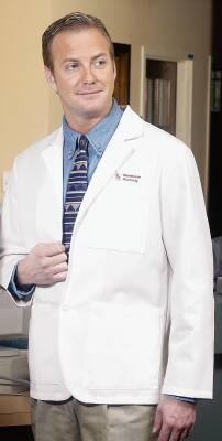 Fashion Seal Uniforms - Lab Jacket White Medium Hip Length Reusable - 180-M