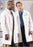 Fashion Seal Uniforms Lab Jacket White Size 38 Long Sleeves Hip Length - 447-SZ38